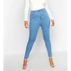 Boohoo blue jeans